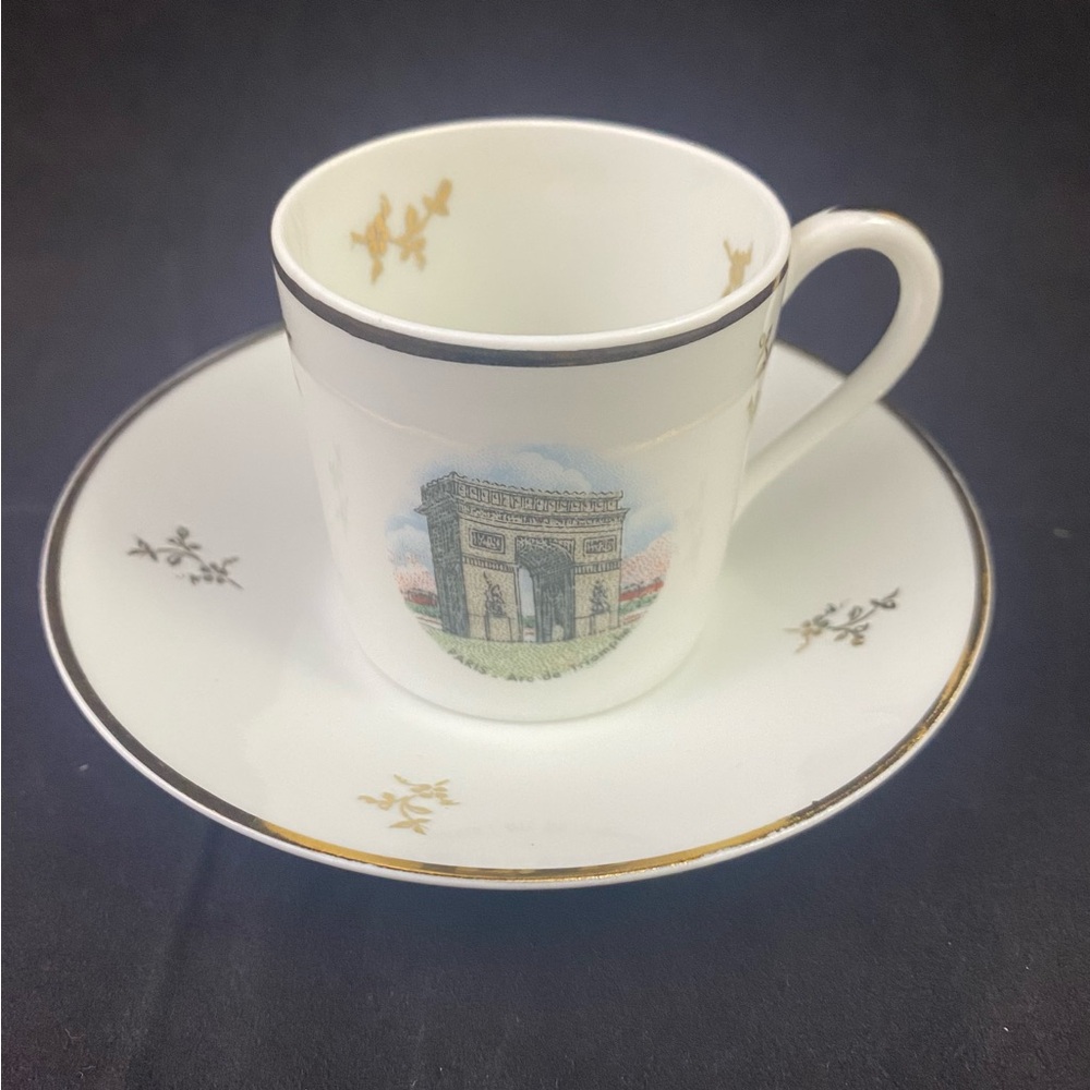 Haviland Limoges Paris Demitasse Cup and Saucer